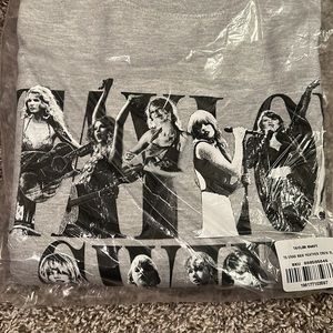 Taylor Swift Eras Tour Grey Crewneck Sweatshirt - Brand New